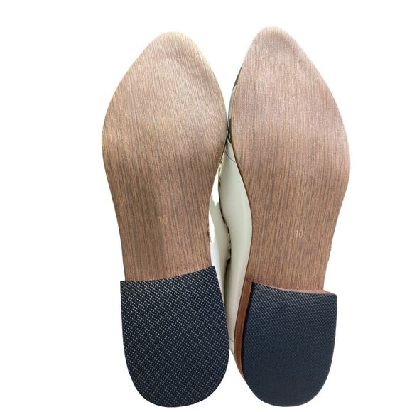 A Rider Girl Alana Snake Loafers Size 10 Vegan Fringe Pointed Toe Western Modern - Picture 7 of 8